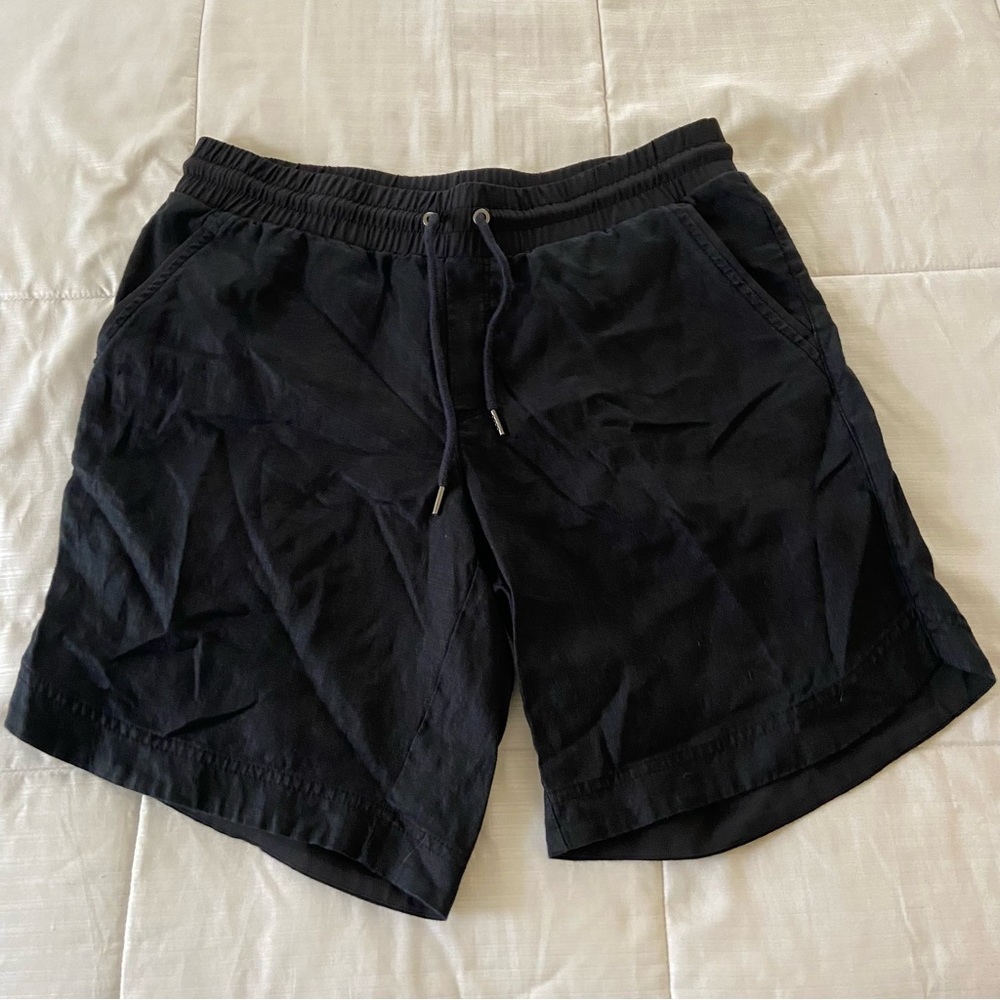 Athleta Cabo Linen 8” Shorts Size 8